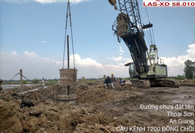 Thí Nghiệm PDA Cho Cọc Ly Tâm & Cọc Khoan Nhồi | ASTM D4945, JIG 106, TCVN 11321:2016