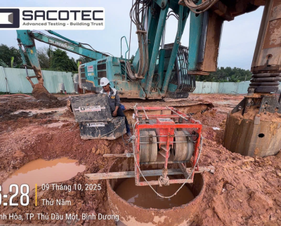 KODEN TEST - XÁC ĐỊNH ĐỘ NGHIÊNG THÀNH HỐ KHOAN CỌC KHOAN NHỒI