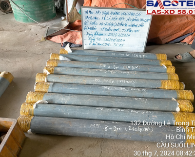 CÔNG TÁC THIẾT KẾ TRONG PHÒNG & THÍ NGHIỆM HIỆN TRƯỜNG CỌC XI MĂNG ĐẤT CHO CÁC DỰ ÁN XÂY DỰNG