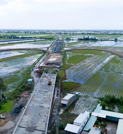 Gói thầu 45 - Cao tốc Châu Đốc - Cần Thơ - Sóc Trăng