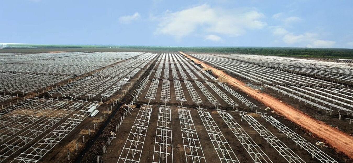 NHÀ MÁY ĐIỆN MẶT TRỜI SOLAR PARK LONG AN