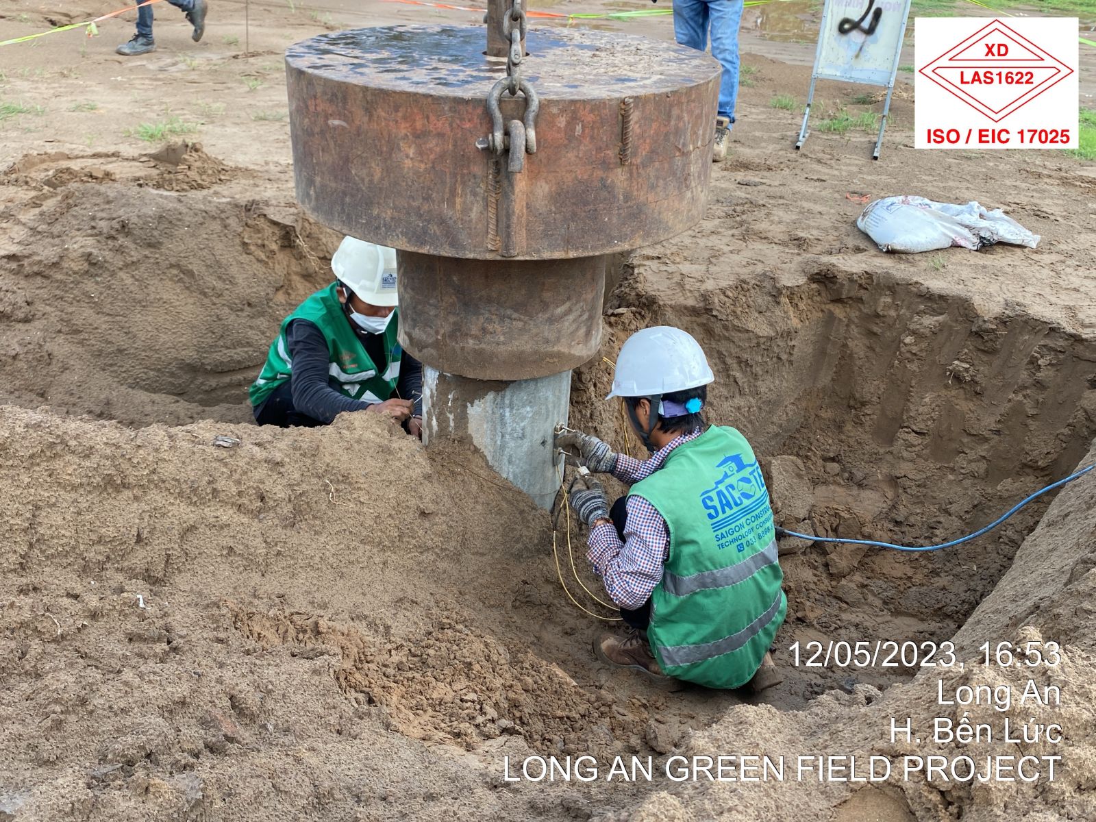 Thí nghiệm PDA. tại hiện trường cọc PHC